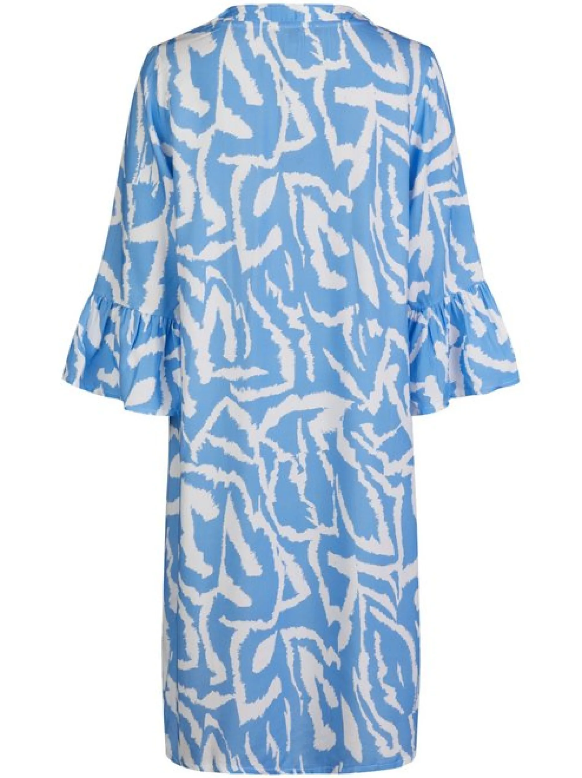 Navigazione Damen Kleid in hellblau - Länge: knielang
