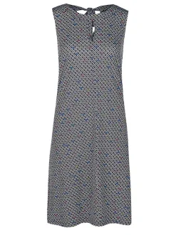 Navigazione Damen Kleid in mehrfarbig - Länge: knielang