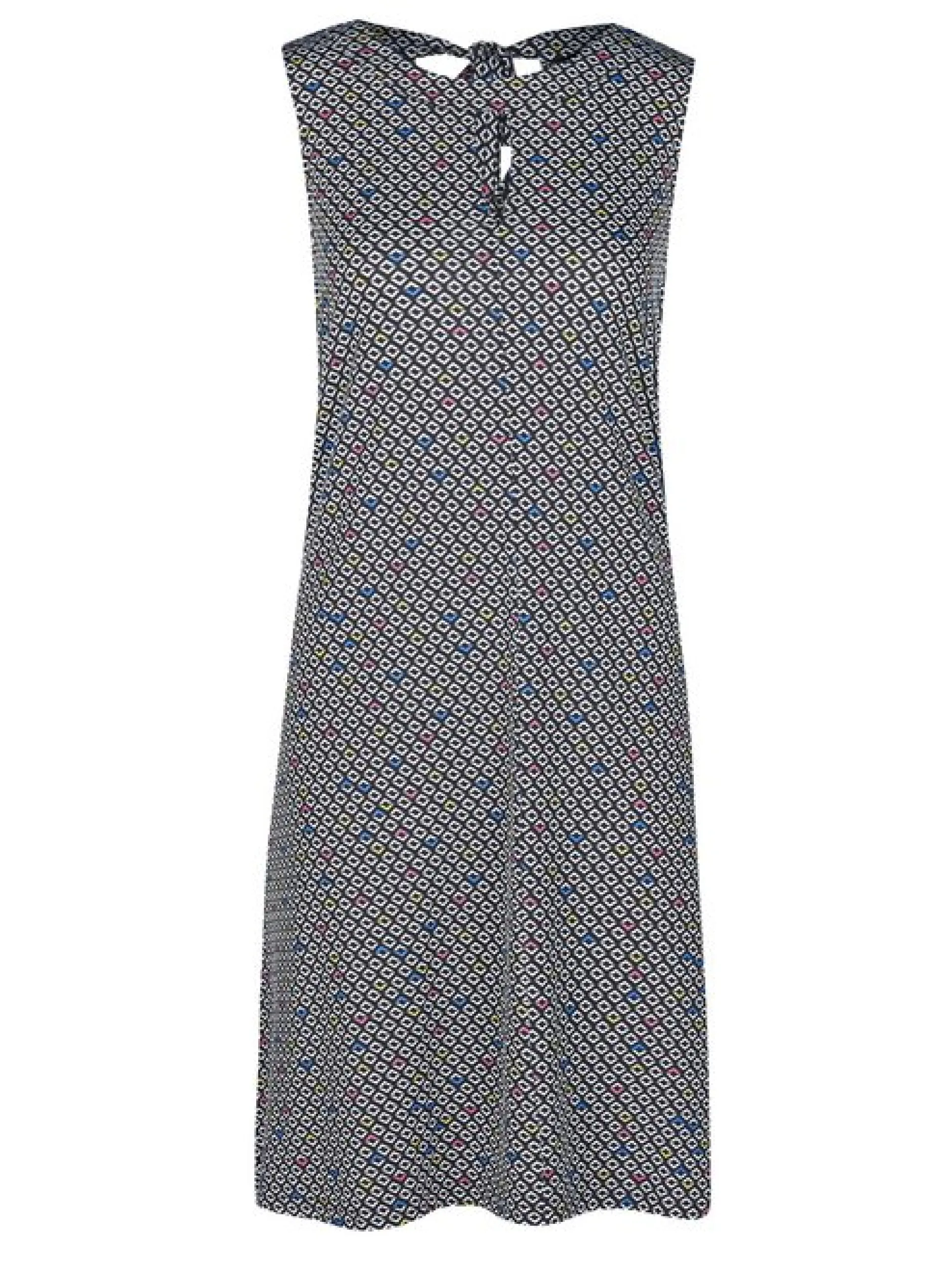 Navigazione Damen Kleid in mehrfarbig - Länge: knielang