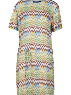 Navigazione Damen Kleid in mehrfarbig - Länge: mittel