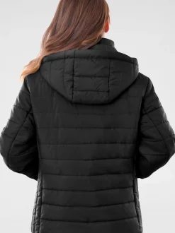 Navigazione Damen Steppjacke in schwarz