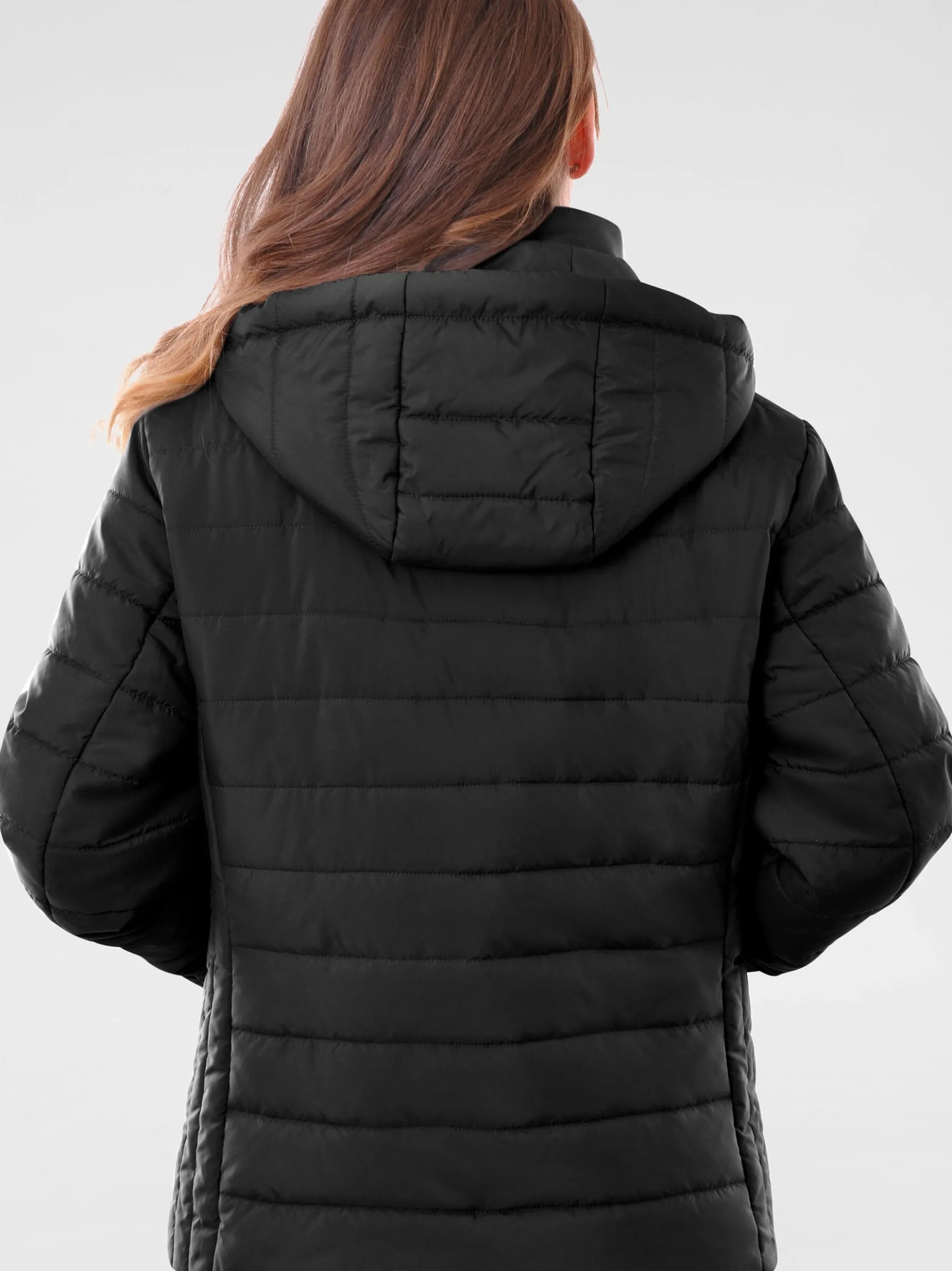 Navigazione Damen Steppjacke in schwarz