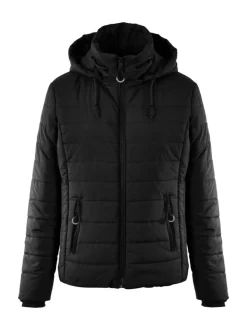 Navigazione Damen Steppjacke in schwarz