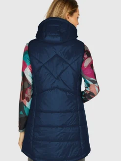 Navigazione Damen Weste in blau