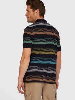Navigazione Herren Shirt in mehrfarbig - Ärmel: kurzarm