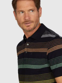 Navigazione Herren Shirt in mehrfarbig - Ärmel: kurzarm
