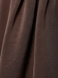 Neo Noir Damen Bluse - Roella in schoko - Ärmel: Halbarm