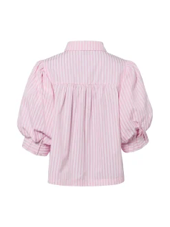 Neo Noir Damen Hemdbluse - Etta in rosa altrosa