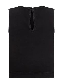 Neo Noir Damen Jeanstop - Rissa Bedazzled in anthrazit silber