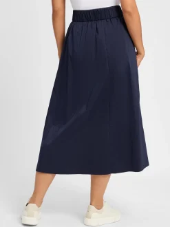 Neo Noir Damen Midirock - Yara in marine - Länge: midi