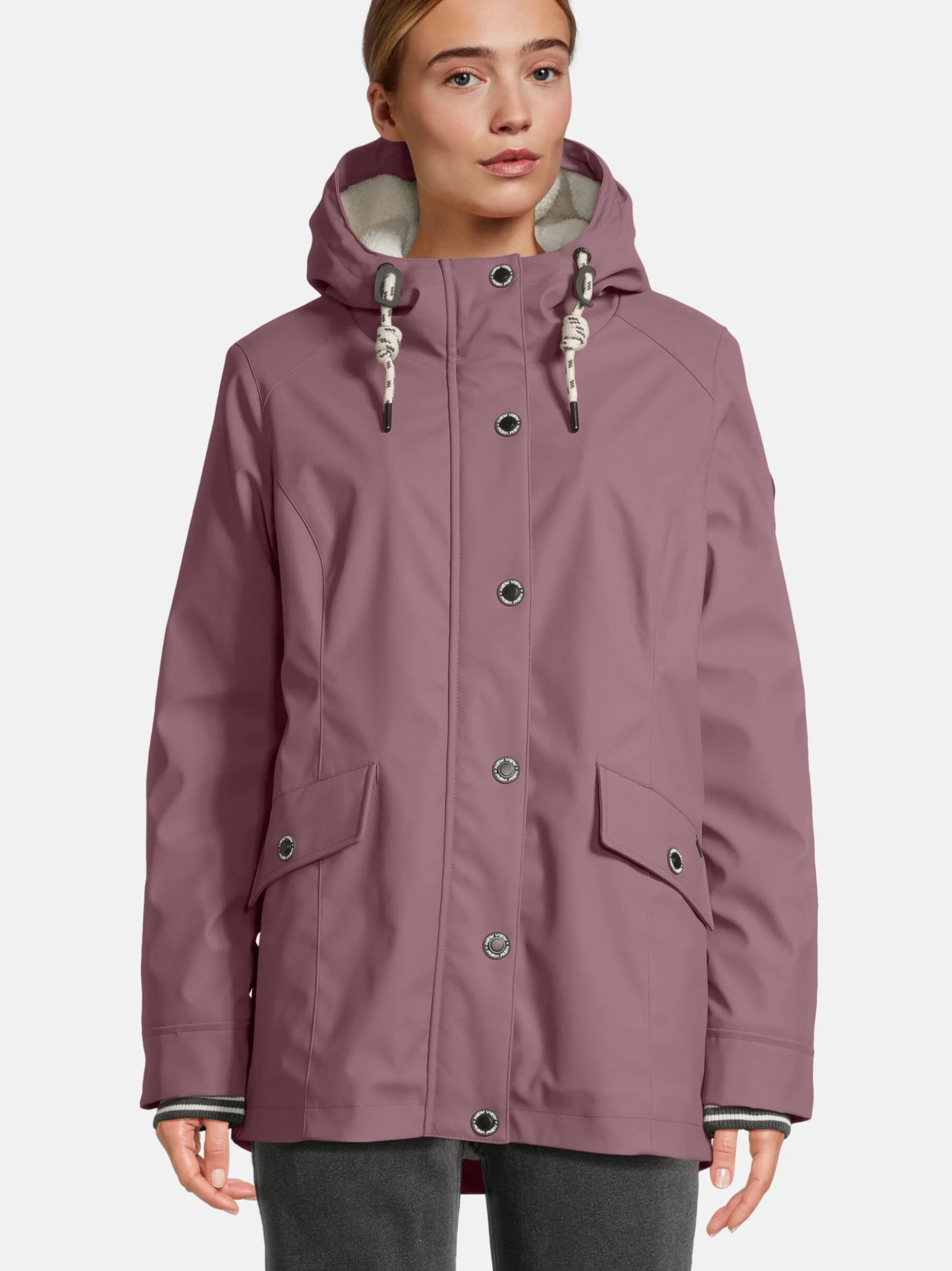 New View Damen Jacke - Lara in altrosa