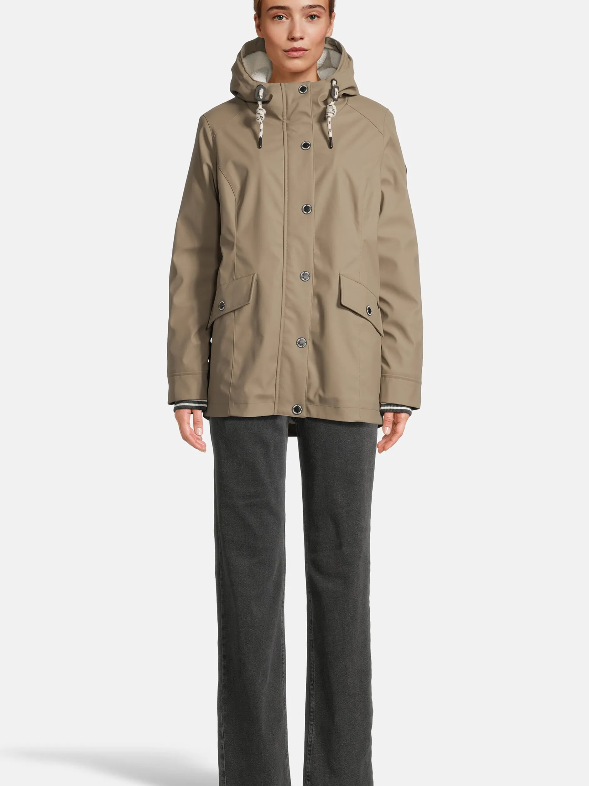 New View Damen Jacke - Lara in braun