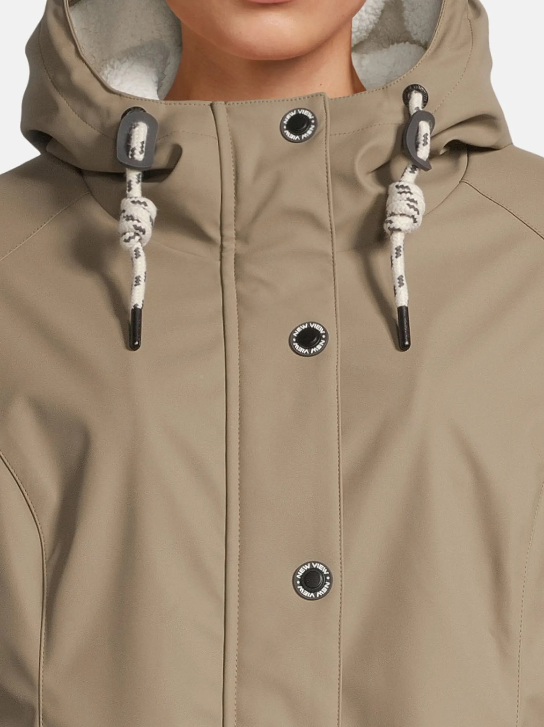 New View Damen Jacke - Lara in braun