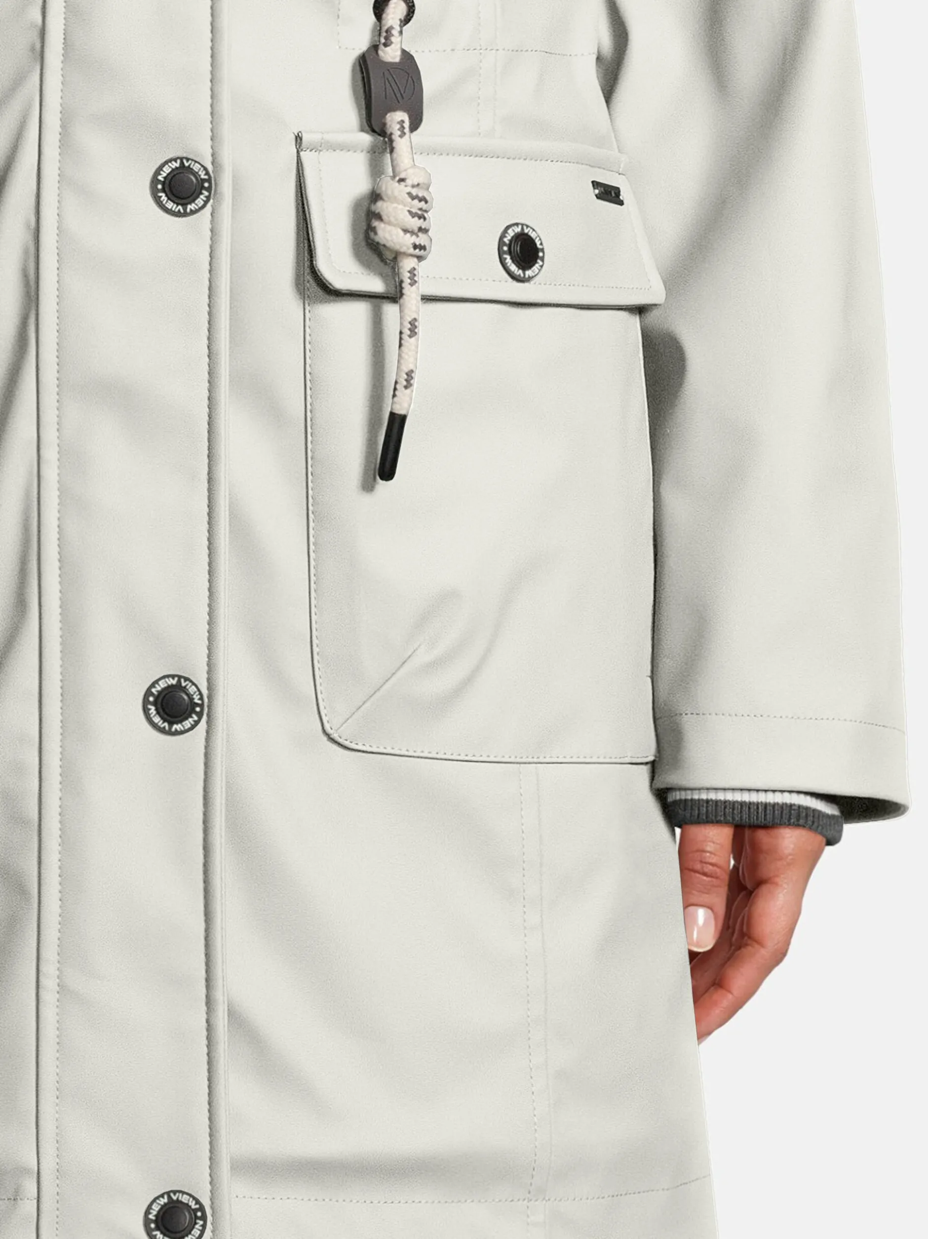 New View Damen Jacke - Lillie in beige