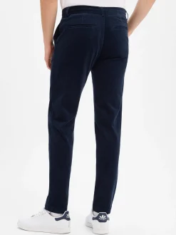 Nils Sundström Herren Cordhose in marine - Länge: lang