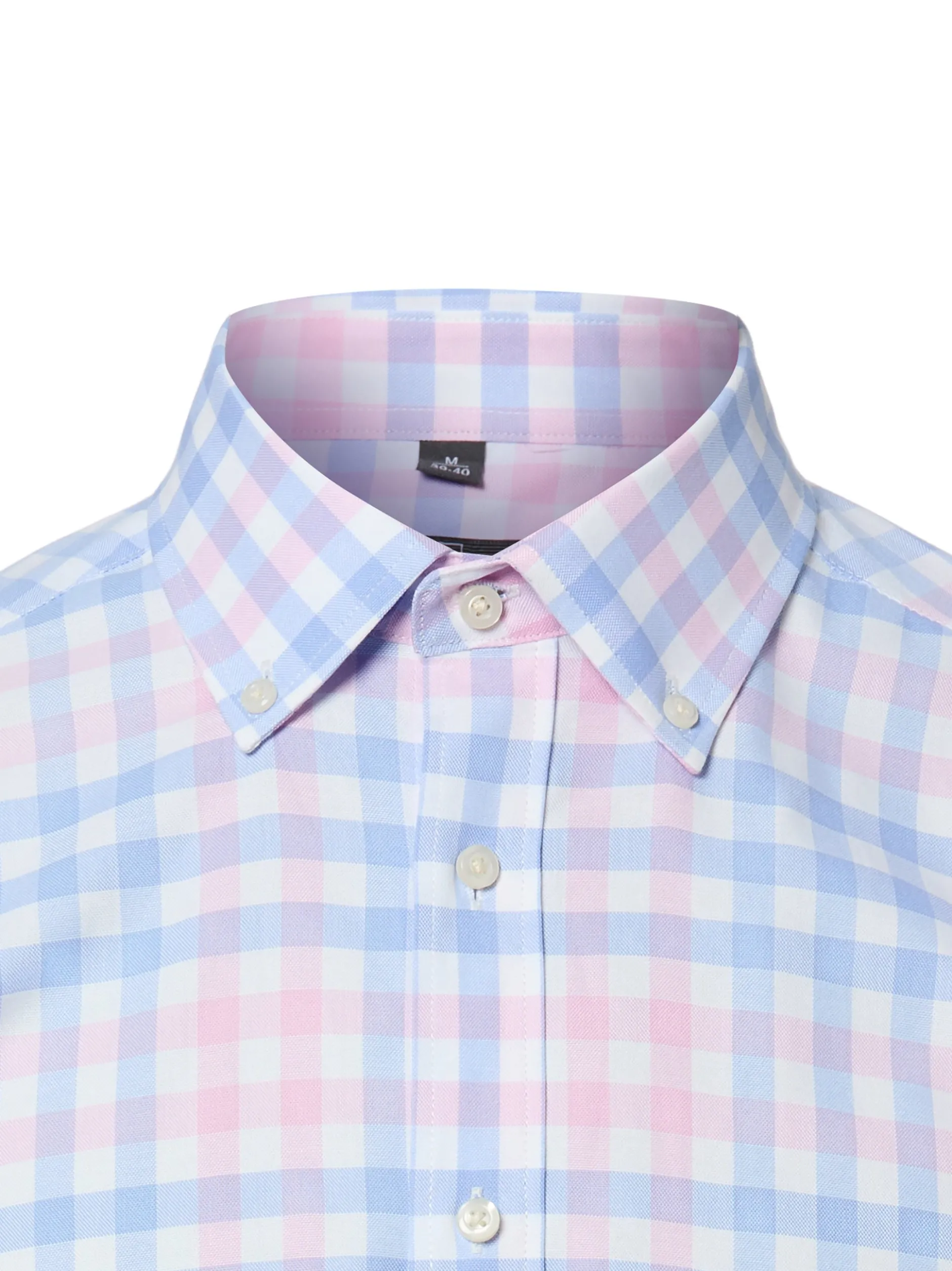 Nils Sundström Herren Freizeithemd in rosa hellblau
