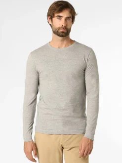Nils Sundström Herren Langarmshirt in hellgrau