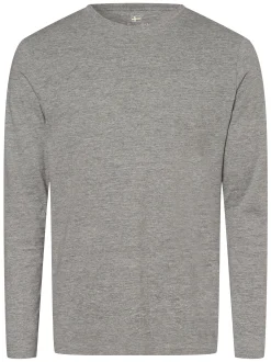 Nils Sundström Herren Langarmshirt in hellgrau