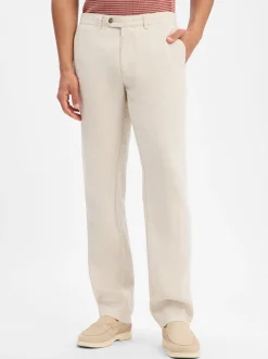 Nils Sundström Herren Leinenhose - Nielson in beige