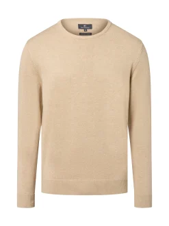 Nils Sundström Herren Pullover in beige - Ärmel: langarm