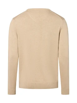 Nils Sundström Herren Pullover in beige - Ärmel: langarm