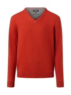 Nils Sundström Herren Pullover in rot - Ärmel: langarm