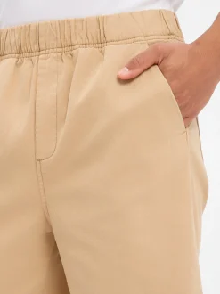 Nils Sundström Herren Shorts in camel - Länge: kurz