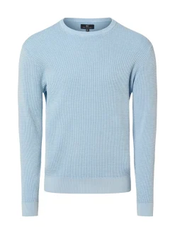 Nils Sundström Herren Strickpullover in hellblau