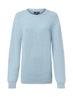 Nils Sundström Herren Strickpullover in hellblau