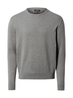 Nils Sundström Herren Strickpullover in grau