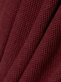 Nils Sundström Herren Strickpullover in bordeaux terra
