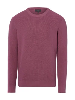 Nils Sundström Herren Strickpullover in lila