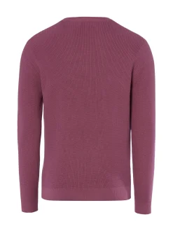 Nils Sundström Herren Strickpullover in lila