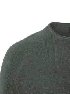 Nils Sundström Herren Strickpullover in schilf