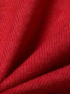 Nils Sundström Herren Strickpullover in rot