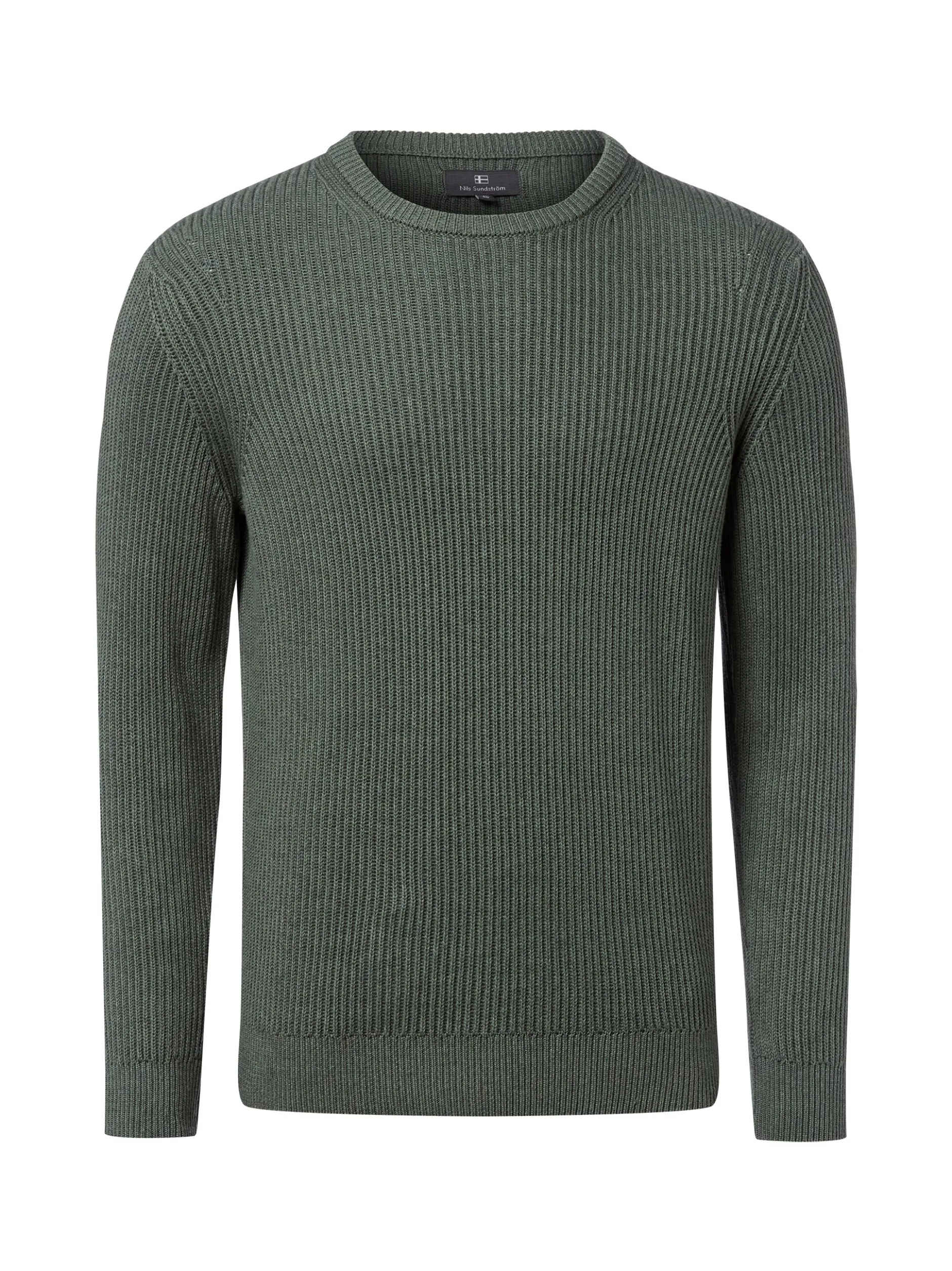 Nils Sundström Herren Strickpullover in tanne