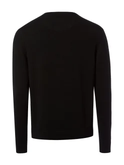 Nils Sundström Herren Strickpullover in schwarz
