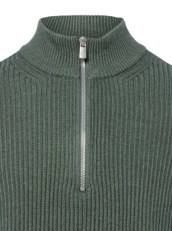 Nils Sundström Herren Strickpullover in schilf