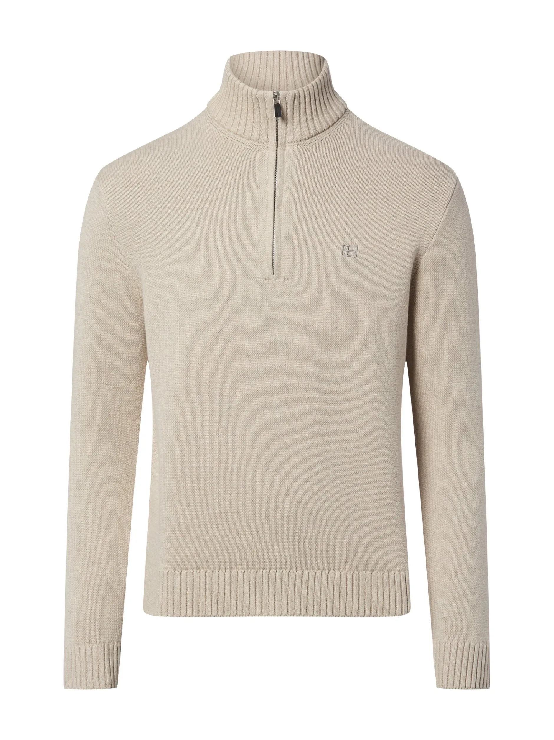 Nils Sundström Herren Strickpullover in melange