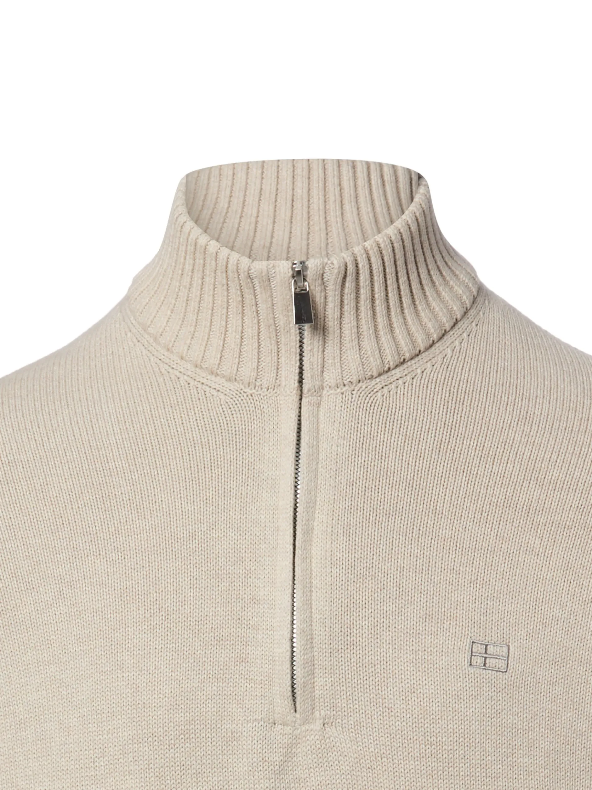 Nils Sundström Herren Strickpullover in melange