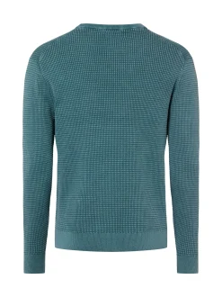 Nils Sundström Herren Strickpullover in aqua
