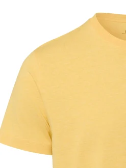Nils Sundström Herren T-Shirt in gelb - Ärmel: kurzarm