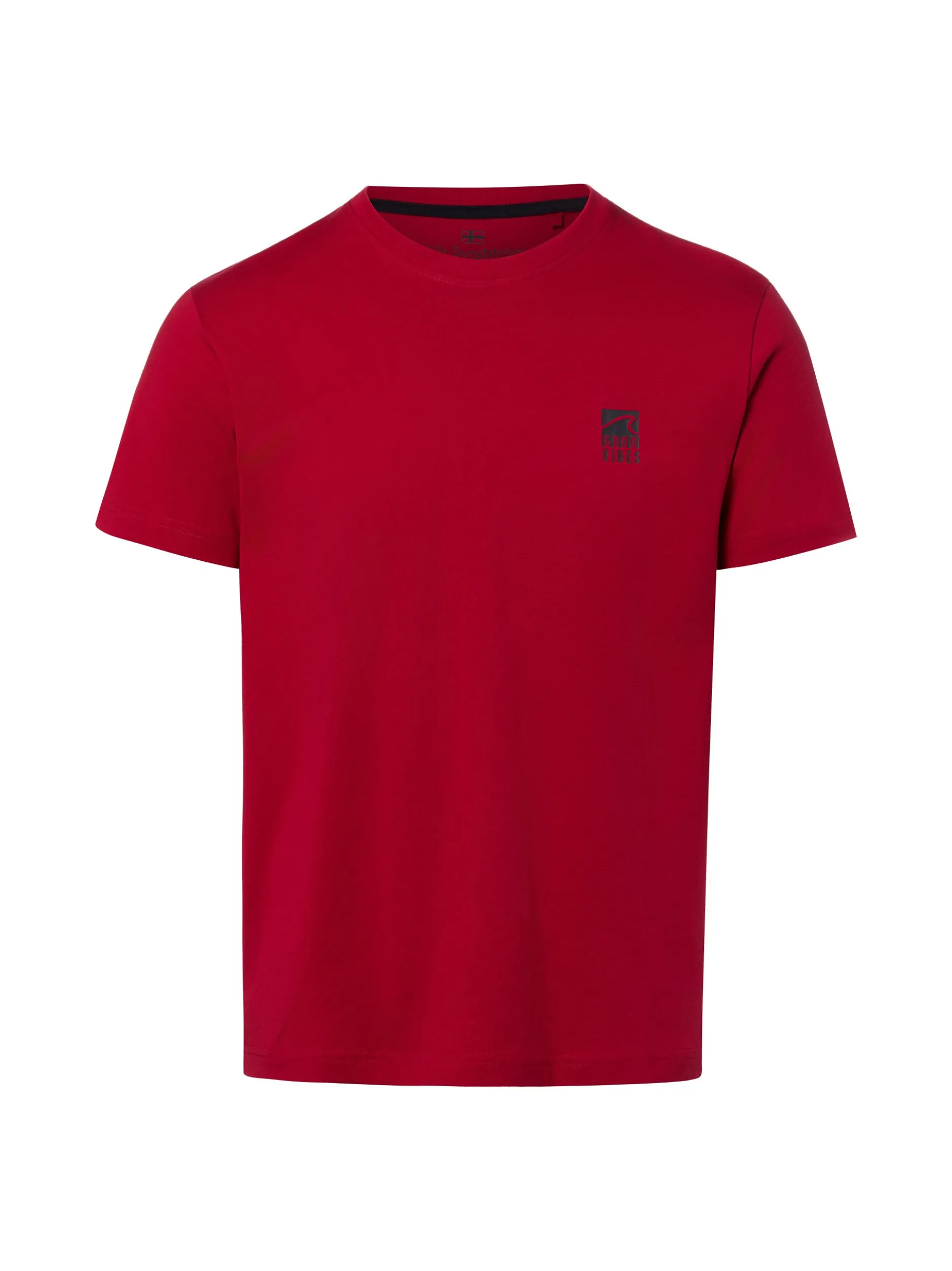 Nils Sundström Herren T-Shirt in bordeaux