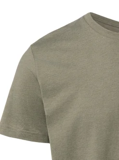 Nils Sundström Herren T-Shirt in schilf - Ärmel: kurzarm