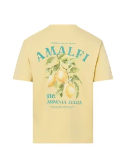 Nils Sundström Herren T-Shirt in gelb grün