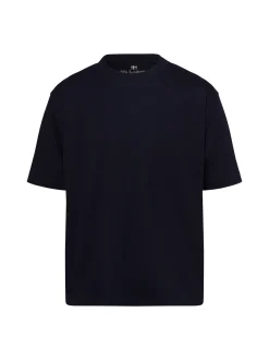 Nils Sundström Herren T-Shirt in marine - Ärmel: Halbarm