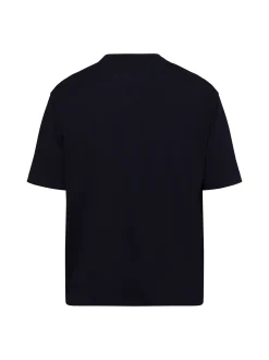 Nils Sundström Herren T-Shirt in marine - Ärmel: Halbarm