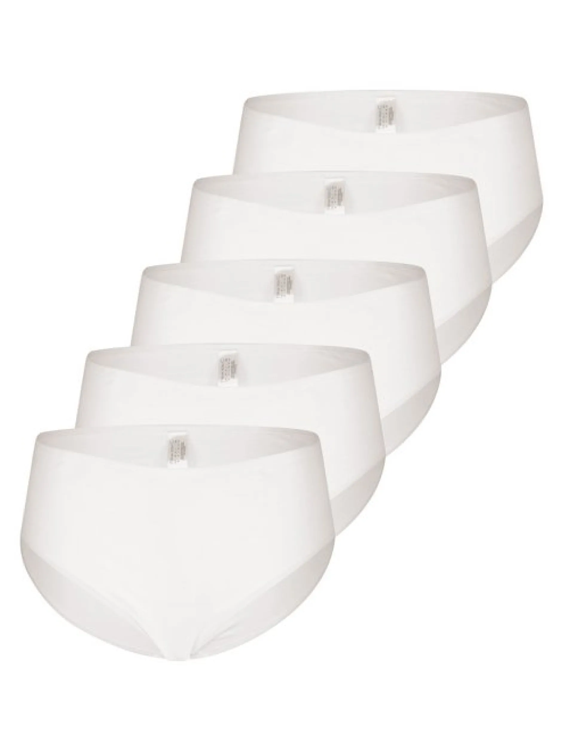 Nina von C. Damen Hüftslip - 5er Pack Daily in beige
