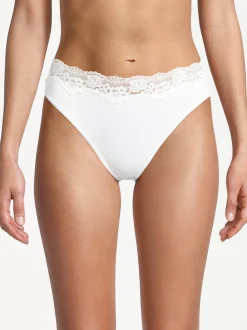 Nina von C. Damen Jazz Pants - 3er Pack Romance in weiß