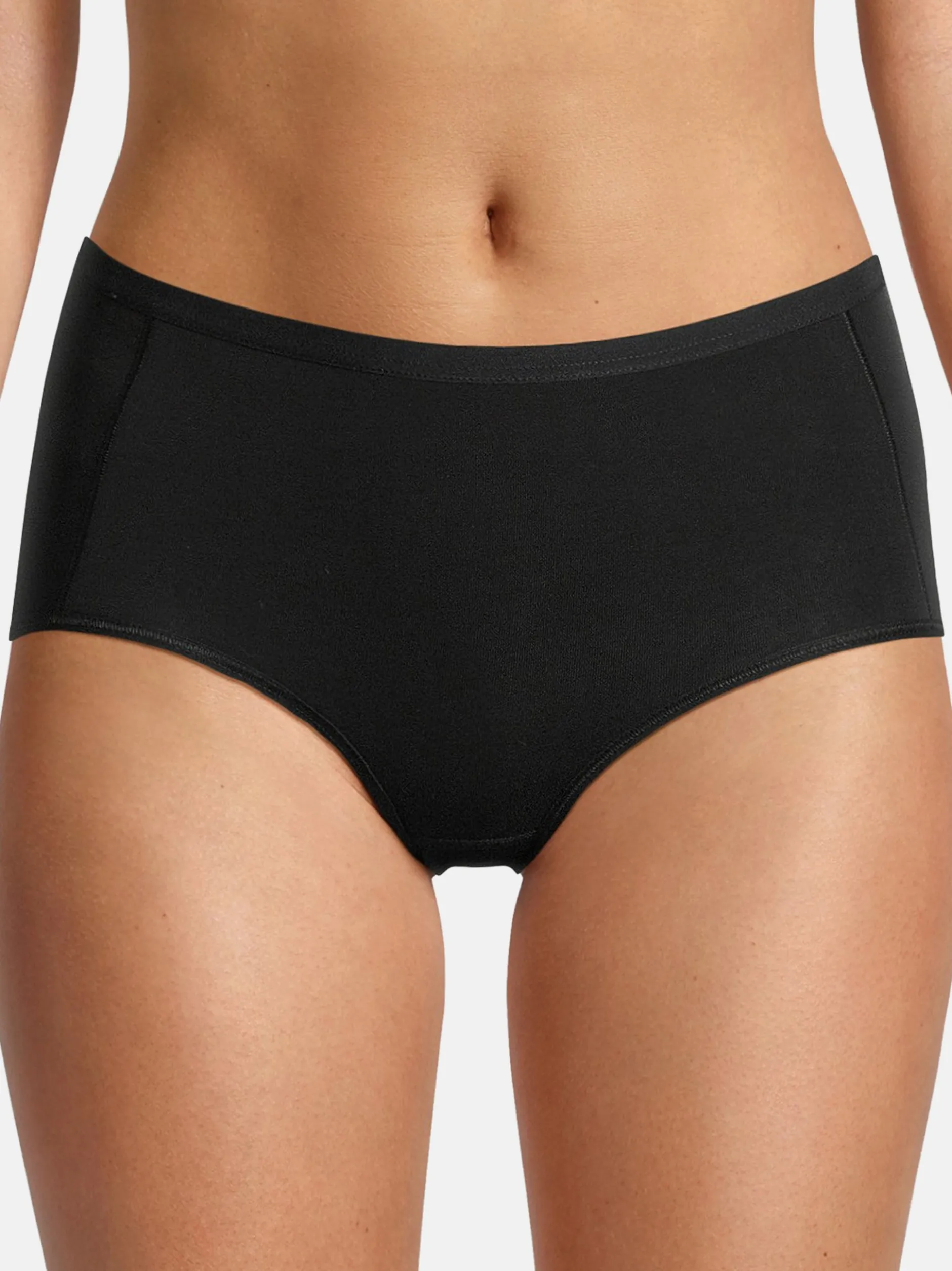 Nina von C. Damen Taillen Slip - 3er Pack Basic in schwarz